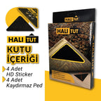 Halı Tut 4'lü set Halı Kaydırmaz Ped