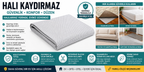StableFlex® Premium Halı Kaydırmaz Mat 100cm Rulo